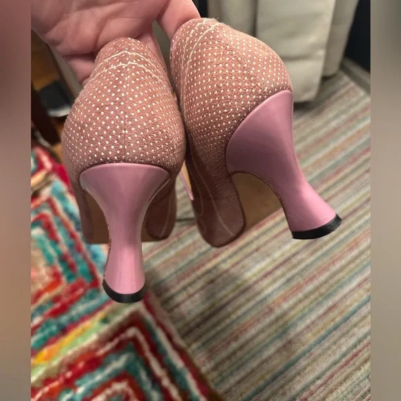 John Fluevog Poser Somani T-strap Heels - Picture 6 of 16